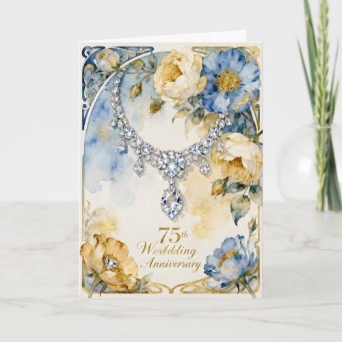 Diamond Necklace 75th Wedding Anniversary