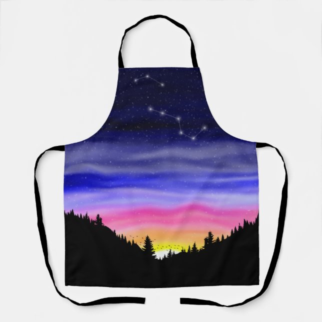 Diamond Night Apron (Front)