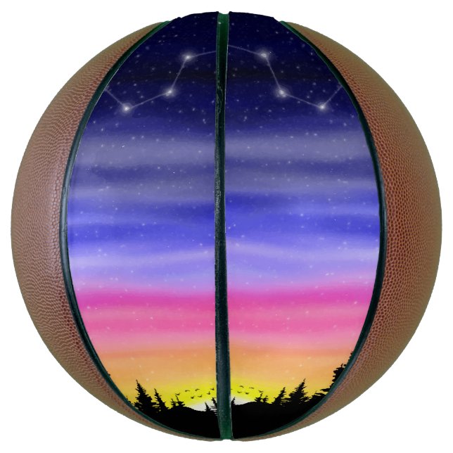 Diamond Night Basketball (Vertical)