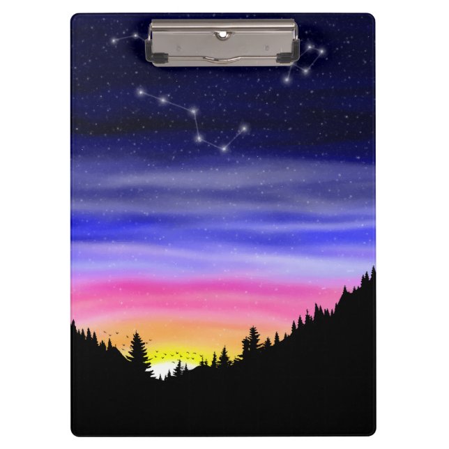 Diamond Night Clipboard (Front)