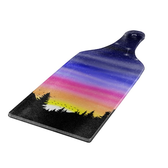 Diamond Night Cutting Board (Corner)