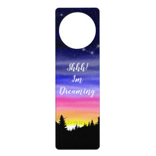 Diamond Night Door Hanger