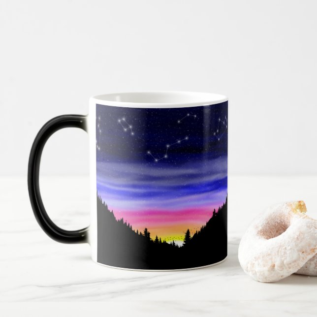 Diamond Night Magic Mug (With Donut)