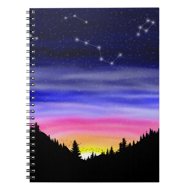 Diamond Night Notebook (Front)