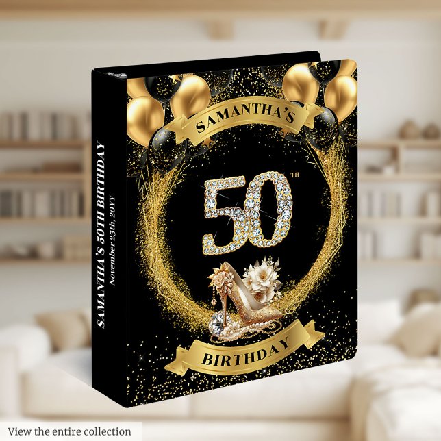 Diamond Numbers 50 Memory Album Must Have Heels 3 Ring Binder (Diamond Numbers 50 Memory Album Must Have Heels)