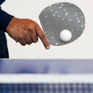 Diamond Paddles, brilliant Paddles, white crystal Ping Pong Paddle