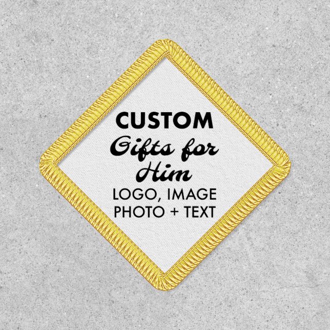 DIAMOND PATCH Custom Gifts for Him (Front)
