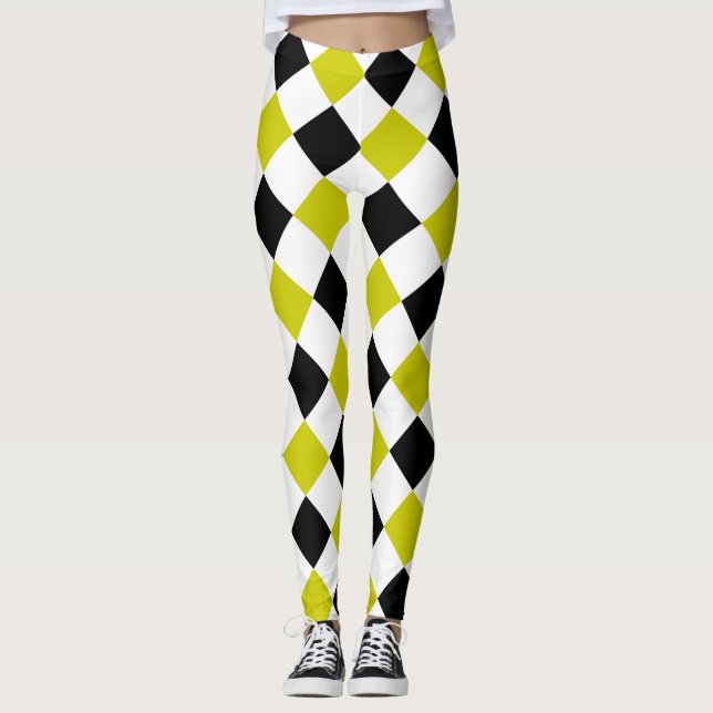 Diamond Pattern #1 Leggings (Front)