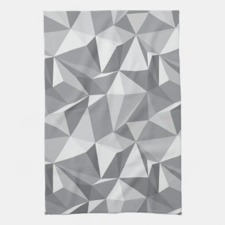Diamond Pattern - Abstract Polygon Kitchen Towel