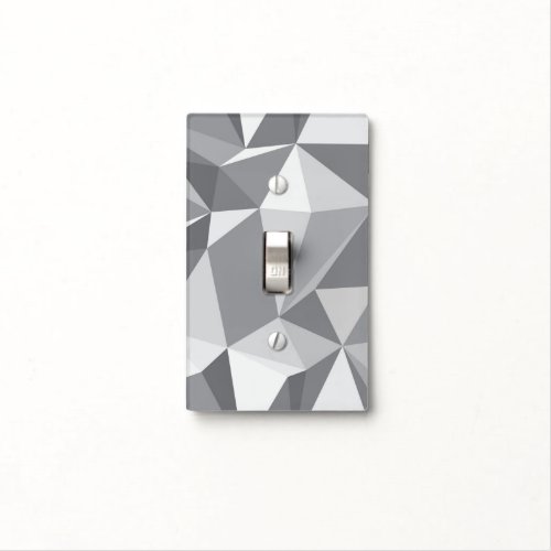 Diamond Pattern _ Abstract Polygon Light Switch Cover