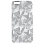 Diamond Pattern - Abstract Polygon Clear iPhone 6 Plus Case