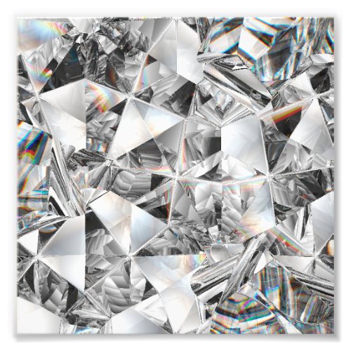 Diamond Pattern Cod04 Photo Print