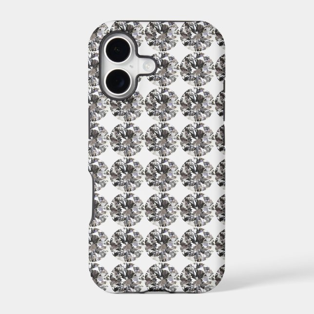 Diamond Pattern Iphone Case (Back)