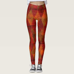 Diamond Pattern Leggings