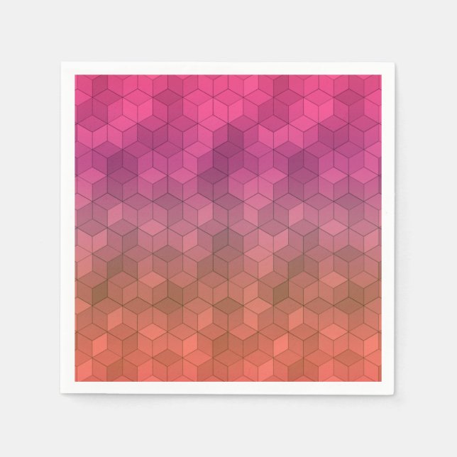 Diamond pattern napkins (Front)