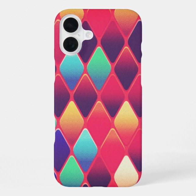 Diamond Pattern Phone Case (Back)