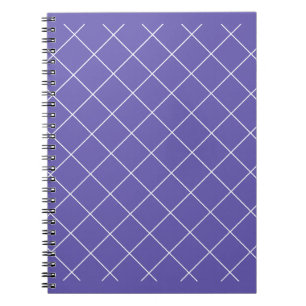 Diamond Pattern purple Notebook