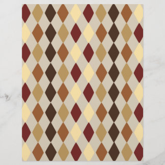 Diamond Pattern Scrapbook Paper