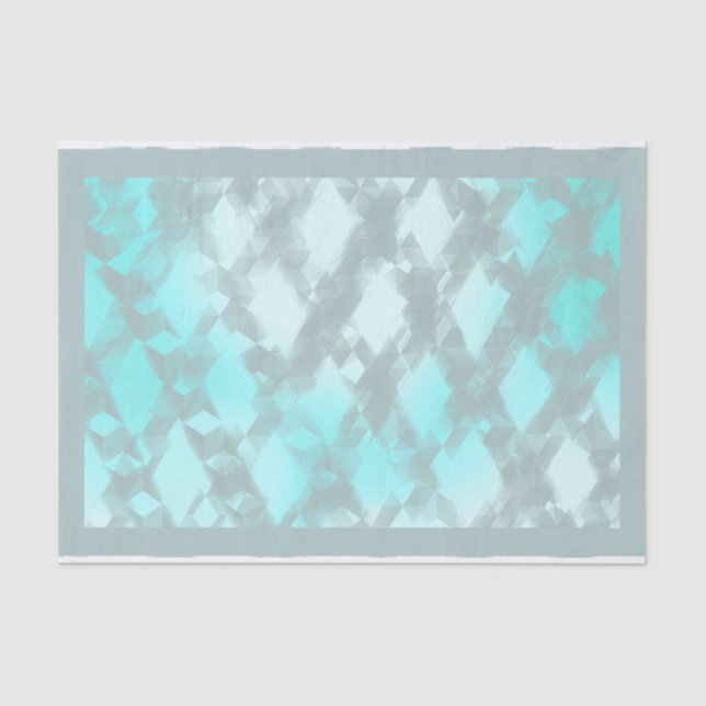 Diamond Pattern  Tissue Paper (Front)