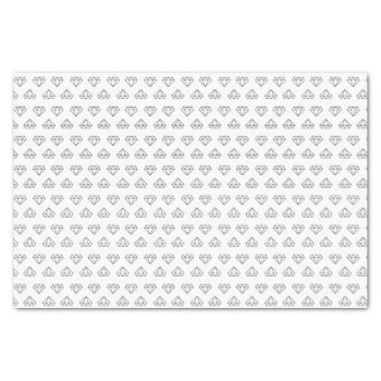 Diamond Pattern Tissue Paper by imaginarystory at Zazzle