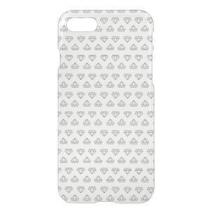 Diamond Pattern iPhone SE/8/7 Case