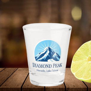Diamond Peak Nevada Lake Tahoe après ski glass