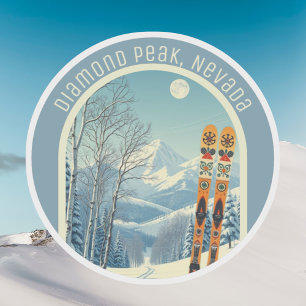 Diamond Peak Nevada ski souvenir Sticker