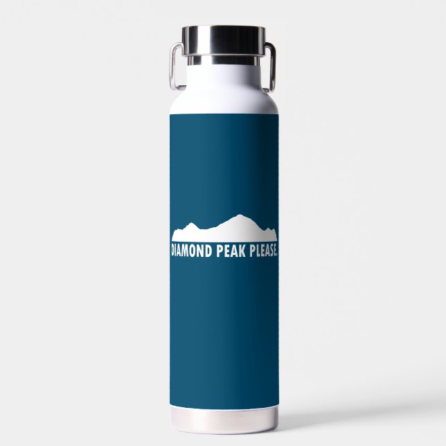 Diamond Peak Please Water Bottle (Front)