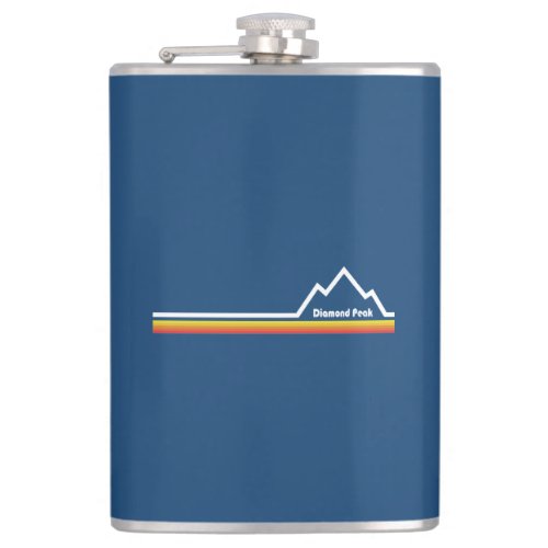 Diamond Peak Ski Resort Flask