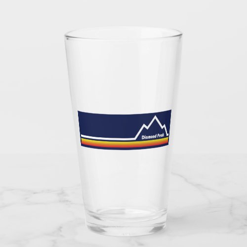 Diamond Peak Ski Resort Glass