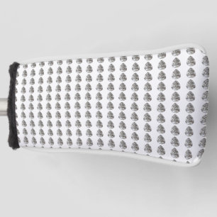 Diamond Pear Pattern Golf Head Cover