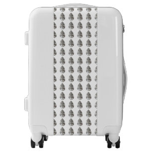 Diamond Pear Pattern Luggage