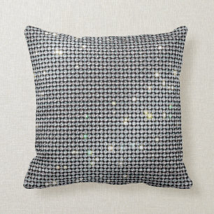 Diamond Pillows, brilliant Pillow, glitter crystal Throw Pillow