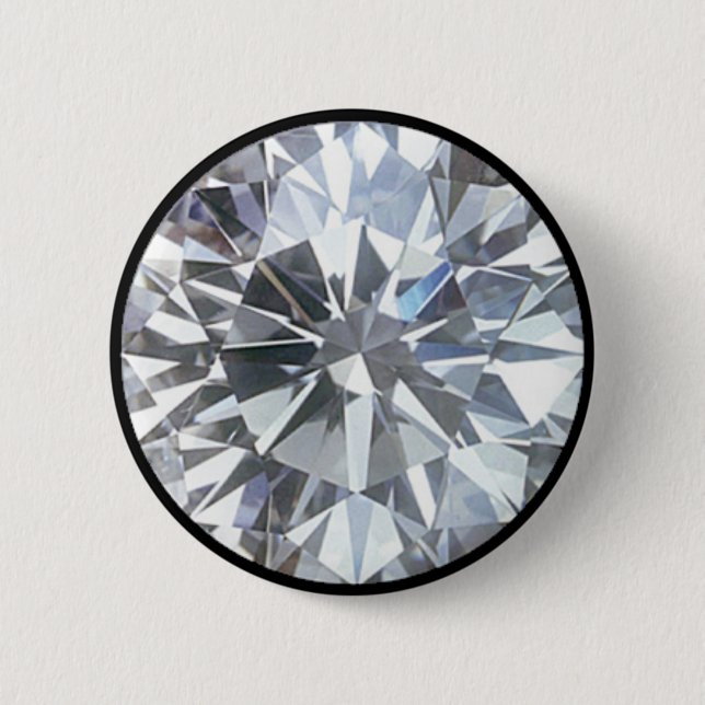 Diamond Pinback Button (Front)