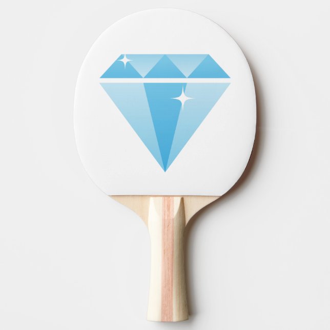 Diamond Ping Pong Paddle (Front)
