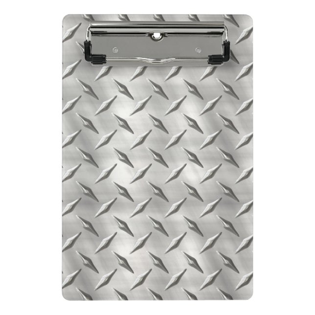 Diamond Plate 1-8 Image Options Mini Clipboard (Front)