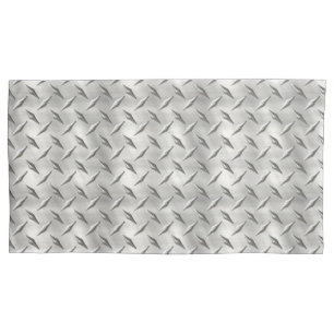 Diamond Plate 1-8 Image Options Pillow Case