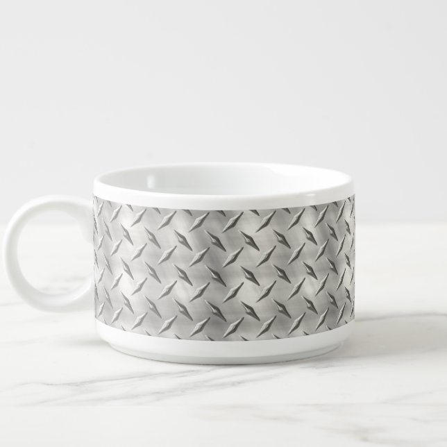 Diamond Plate 1 Chili Bowl (Right)