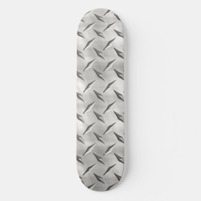 Diamond Plate 1 Skateboard Deck (Front)