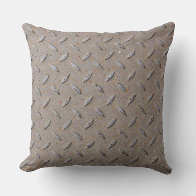 Diamond Plate 2 Pillow (Front)