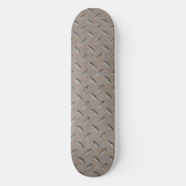 Diamond Plate 2 Skateboard Deck (Front)
