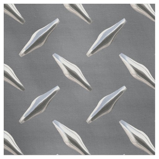 Diamond Plate 3 Custom Fabric