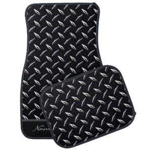 Diamond Plate 3A Options Car Floor Mat