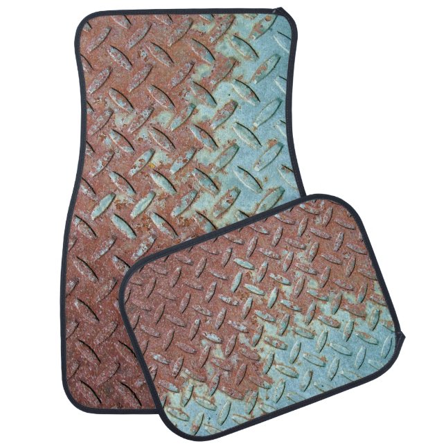 Diamond Plate 4 Floor Mats (Set)