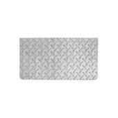 Diamond Plate Checkbook Cover (Front)