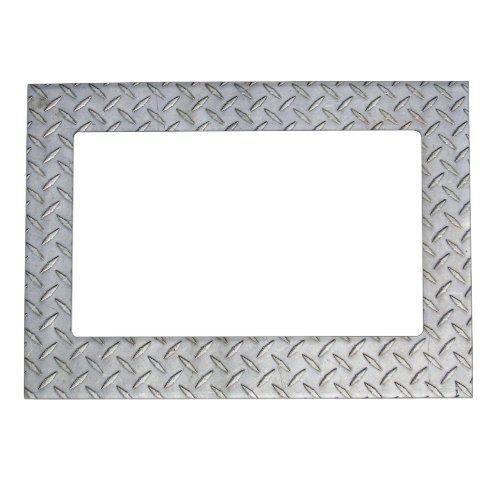 Diamond Plate Design 5x7 Magnetic Frame