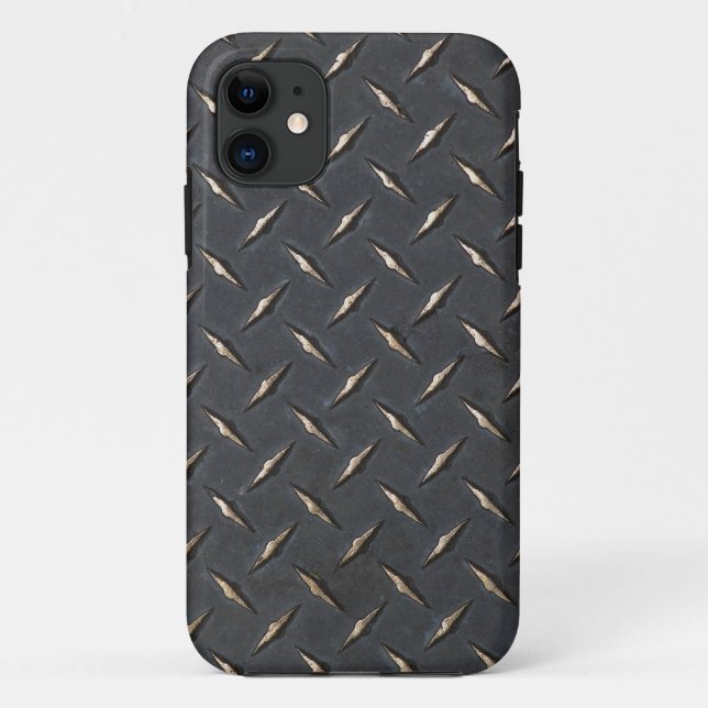 Diamond plate iPhone case (Back)