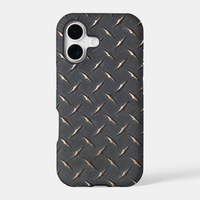 Diamond plate iPhone case (Back)
