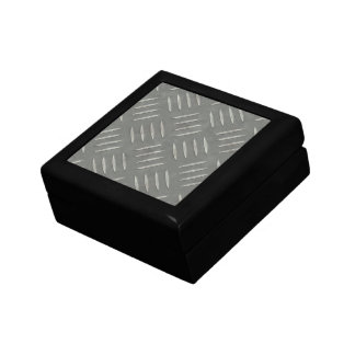 Diamond Plate Stainless Steel Textured Gift Box