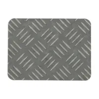 Diamond Plate Stainless Steel Textured Magnet